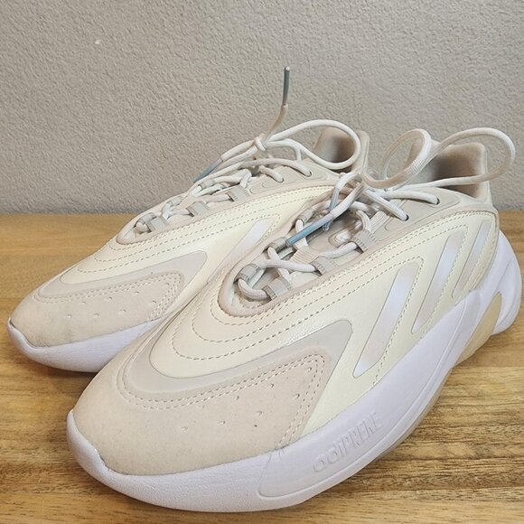 adidas Ozelia Shoes Mens Size 5.5 White Cream Running Originals Adiprene GW8108 - Picture 6 of 15